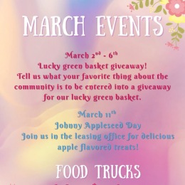 special events flyer